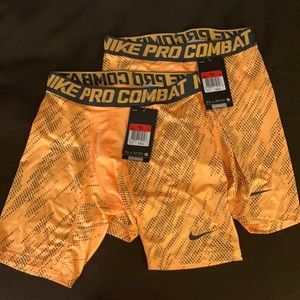 Nike pro combat LOT OF 2 NWT